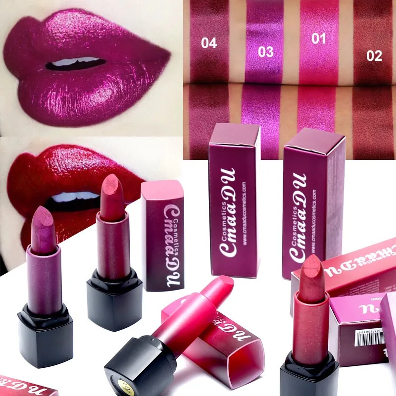 TSMC Lips Makeup Lipstick Waterproof Long Lasting Pigment Nude Pink Mermaid Shimmer metal color Lipstick Luxury Makeup Drop ship
TSMC Lips Makeup Lipstick Waterproof Long Lasting Pigment Nude Pink Mermaid Shimmer metal color Lipstick Luxury Makeup Drop ship