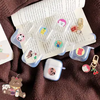 Soft Silicone Earphone Case for Airpods Case Cute Color Bear Earphone case For Apple Airpods 2 Headphone Case Keychain Cover
Soft Silicone Earphone Case for Airpods Case Cute Color Bear Earphone case For Apple Airpods 2 Headphone Case Keychain Cover