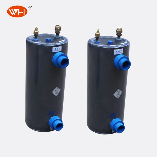 1P Cooling System tube in shell heat exchanger seafood,Titan Heat exchanger in pvc,titanium chillers for aquariums
1P Cooling System tube in shell heat exchanger seafood,Titan Heat exchanger in pvc,titanium chillers for aquariums