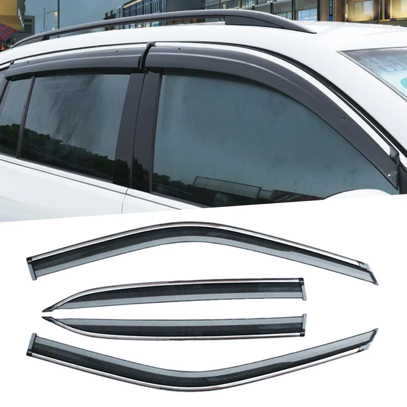 Car Body Styling Plastic Window Glass Wind Visor Rain/Sun Guard Vent Car Covers Fit For Mitsubishi Eclipse Cross 2018 2019 
Car Body Styling Plastic Window Glass Wind Visor Rain/Sun Guard Vent Car Covers Fit For Mitsubishi Eclipse Cross 2018 2019