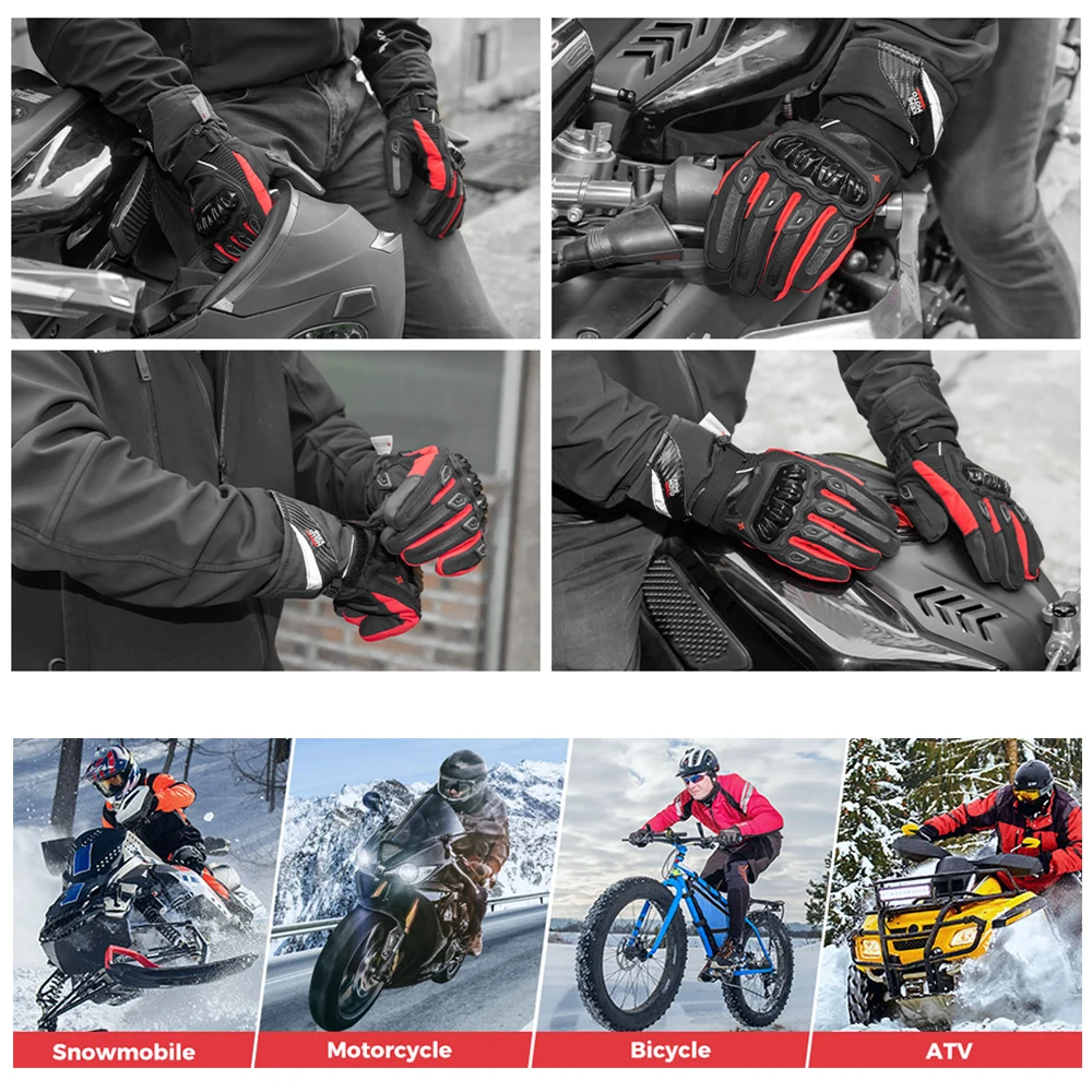 Мужские мотоциклетные перчатки KEMiMOTO велосипедные для горного велосипеда
