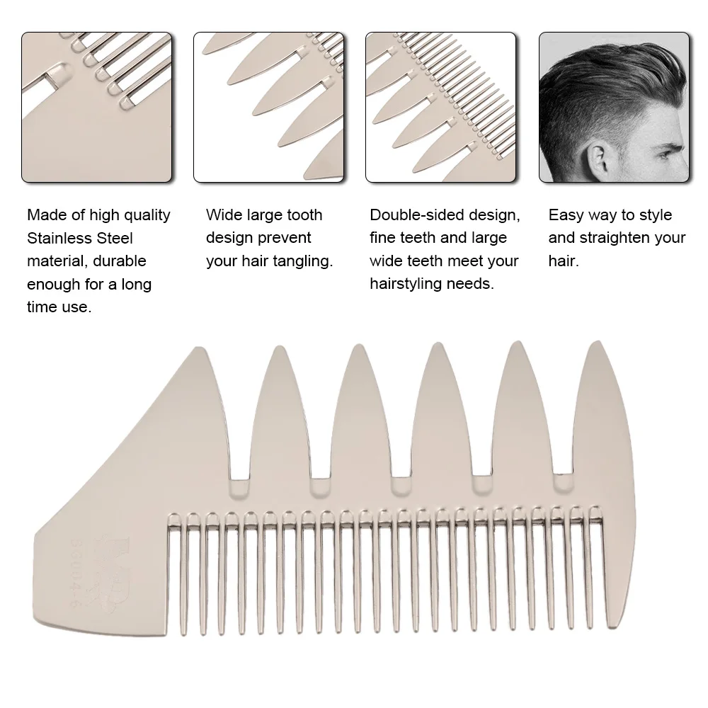 Wide Tooth Comb ABS Plastic Double-sided Large Wide Tooth Comb Hair Comb Classic Oil Slick Styling Heat-resistant Hairbrush
Wide Tooth Comb ABS Plastic Double-sided Large Wide Tooth Comb Hair Comb Classic Oil Slick Styling Heat-resistant Hairbrush