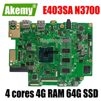 E403SA For Asus Laptop Motherboard E403SA E403S N3700 4 cores 4G RAM 64G SSD original mothebroard 100% test ok
E403SA For Asus Laptop Motherboard E403SA E403S N3700 4 cores 4G RAM 64G SSD original mothebroard 100% test ok