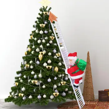 New Electric Santa Claus Climbing Ladder Doll Decor Kid Gift 2020 Christmas Decorations For Home Merry Christmas Ornament
New Electric Santa Claus Climbing Ladder Doll Decor Kid Gift 2020 Christmas Decorations For Home Merry Christmas Ornament