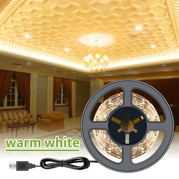 1M-5M Flexible led Lamp tape USB 5V Diode Ribbon TV Backlight Decor Stair Closet Lighting 2835 SMD Bedside Wardrobe Night Lamp
1M-5M Flexible led Lamp tape USB 5V Diode Ribbon TV Backlight Decor Stair Closet Lighting 2835 SMD Bedside Wardrobe Night Lamp