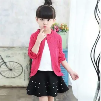 Children New Fashion Knitted Cardigan Sweater 2020 Spring Autumn Kids Girls Clothing Hollow Out Teenage Casual Outerwear K288
Children New Fashion Knitted Cardigan Sweater 2020 Spring Autumn Kids Girls Clothing Hollow Out Teenage Casual Outerwear K288