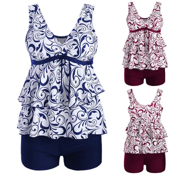 Simple Women's Swimwear Plus Size S-5XL Ladies Bikini Set Swimwear Push-Up Padded Print Swimsuit Beachwear maillot de bain femme
Simple Women's Swimwear Plus Size S-5XL Ladies Bikini Set Swimwear Push-Up Padded Print Swimsuit Beachwear maillot de bain femme