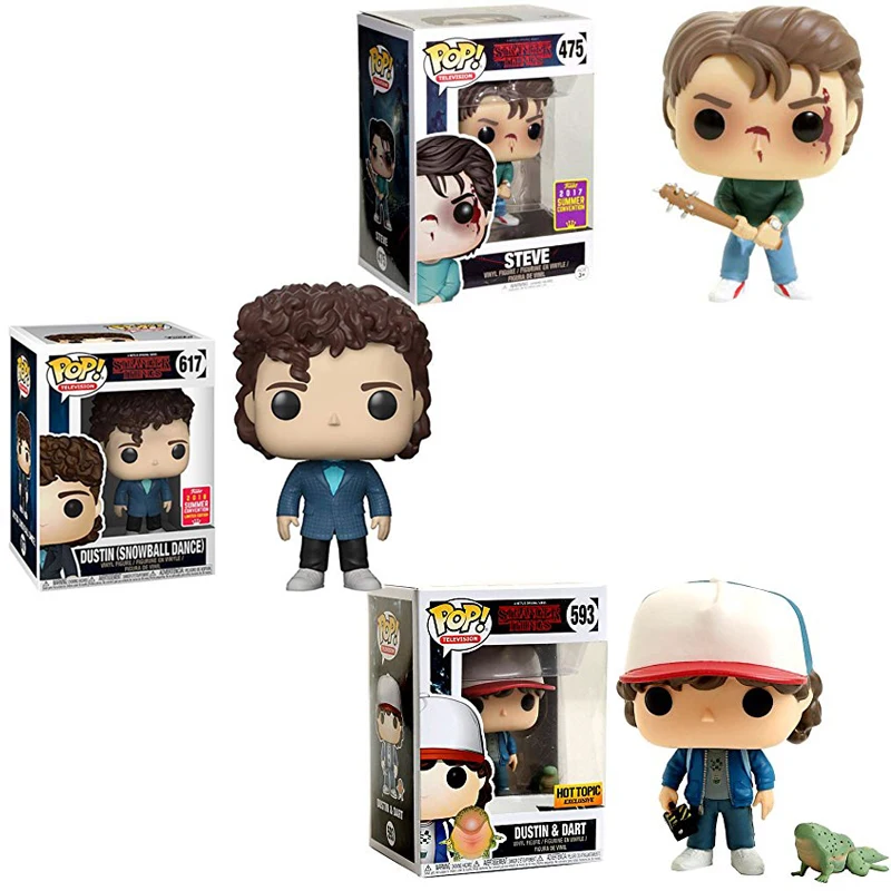 FUNKO POP Stranger Things & Steve Dustin & Dart (snowball dance) Vinyl Action Figure Collection Toys for Children Christmas Gift
FUNKO POP Stranger Things & Steve Dustin & Dart (snowball dance) Vinyl Action Figure Collection Toys for Children Christmas Gift