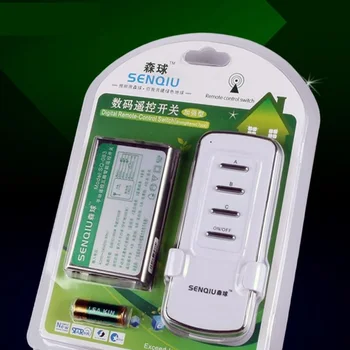220V 3 Channel Wireless Remote Control Switch Digital Remote Control Switch for Lamp
220V 3 Channel Wireless Remote Control Switch Digital Remote Control Switch for Lamp