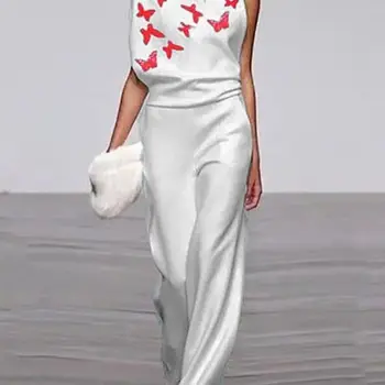 Long Jumpsuit Womens Rompers Women's Overalls Summer Women Elegance New Printed Sleeveless Iris Turtle Neck Jumpsuits Polyester
Long Jumpsuit Womens Rompers Women's Overalls Summer Women Elegance New Printed Sleeveless Iris Turtle Neck Jumpsuits Polyester