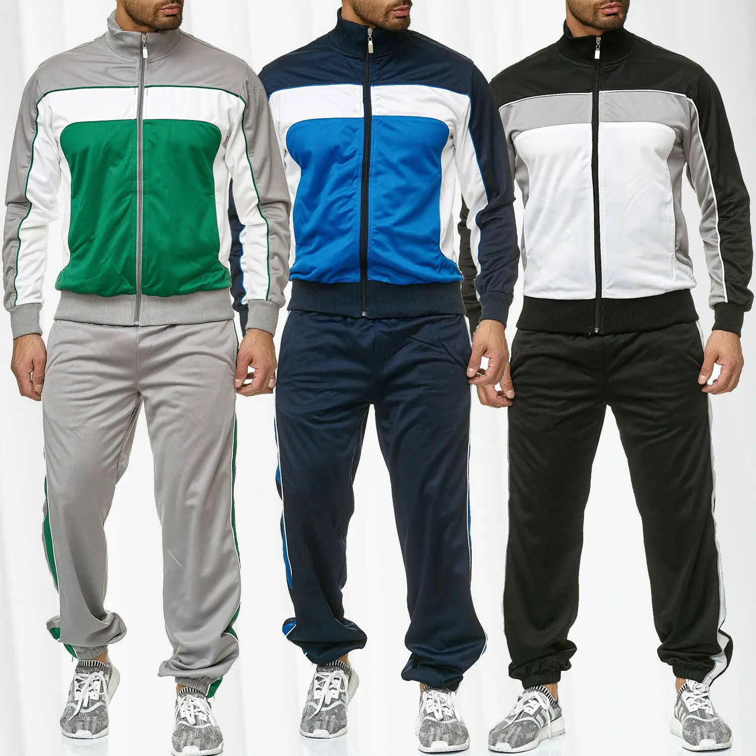 ZOGAA 2019 Spring New Men Track Suit Casual Stitching Men Sweat Suit Street Style Retro Sports Suit 3 Color Classic Sweatsuits
ZOGAA 2019 Spring New Men Track Suit Casual Stitching Men Sweat Suit Street Style Retro Sports Suit 3 Color Classic Sweatsuits