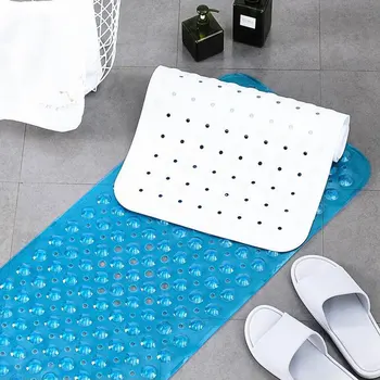Rectangle 40x100cm PVC Anti-skid Bath Mat Soft Bathroom Massage Mat Suction Cup Non-slip Bathtub Carpet
Rectangle 40x100cm PVC Anti-skid Bath Mat Soft Bathroom Massage Mat Suction Cup Non-slip Bathtub Carpet