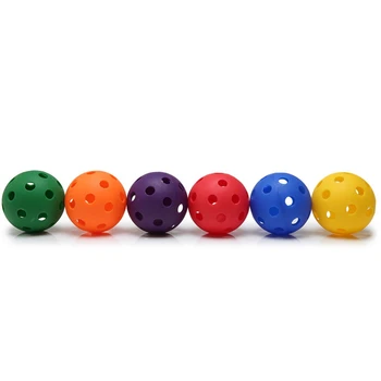 Hollow Wiffle Ball Plastic Baseball Exercise Plastic Baseball Plastic Softball Suit Ploy Baseball Multicolor Plastic Baseball Pl 
Hollow Wiffle Ball Plastic Baseball Exercise Plastic Baseball Plastic Softball Suit Ploy Baseball Multicolor Plastic Baseball Pl