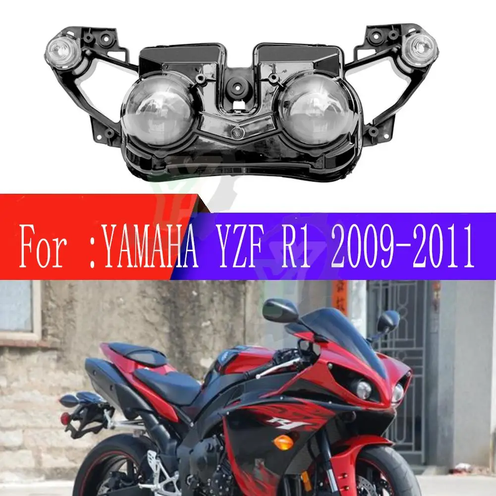 

09-11 Motorcycle Accessories Front Headlight Headlamp Head Light Lighting Lamp For YAMAHA YZF R1/YZFR1/YZF-R1 2009 2010 2011