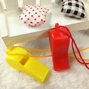 10pcs Party Games Plastic Whistles with Lanyard Baby toys 2020 made of durable plastic (Random Color)
10pcs Party Games Plastic Whistles with Lanyard Baby toys 2020 made of durable plastic (Random Color)