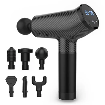 Tissue Massage Gun Muscle Massager LCD Digital Muscle Pain Relief Management Fitness Exercising Body Relaxation Slimming Shaping
Tissue Massage Gun Muscle Massager LCD Digital Muscle Pain Relief Management Fitness Exercising Body Relaxation Slimming Shaping