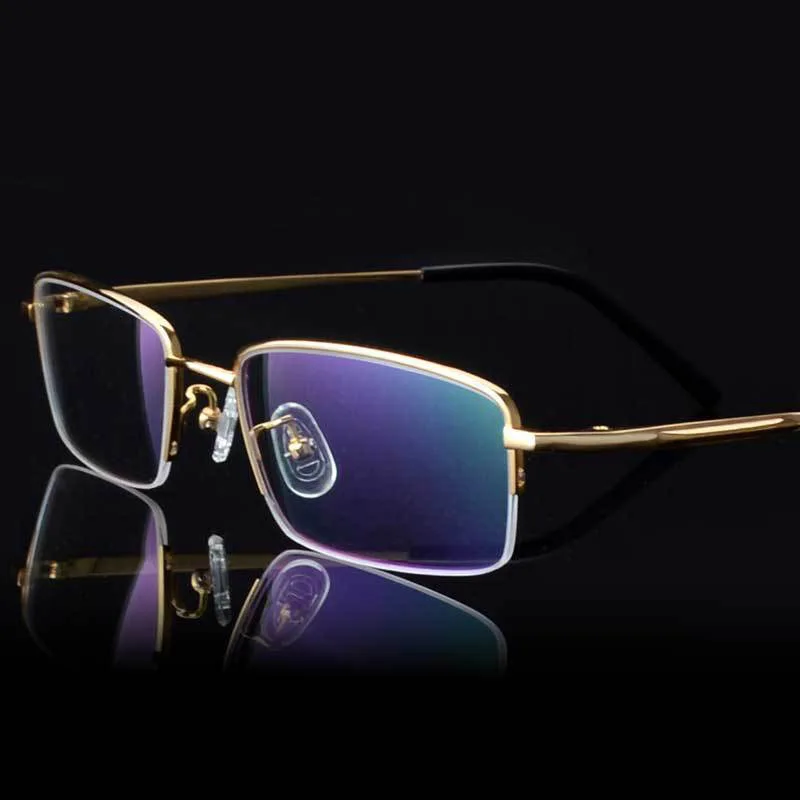 Ultralight Titanium Glasses Frame Men Half Rim Eyeglasses Optical Myopia Prescription Eyeglass Frame Spectacle Frames Eyewear
Ultralight Titanium Glasses Frame Men Half Rim Eyeglasses Optical Myopia Prescription Eyeglass Frame Spectacle Frames Eyewear