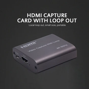 4K 1080P HDMI To USB 3.0 For PC Youtube Ps4/xbox/switch Record Suitable For Teaching Recording Medical Imaging Computers Phones
4K 1080P HDMI To USB 3.0 For PC Youtube Ps4/xbox/switch Record Suitable For Teaching Recording Medical Imaging Computers Phones