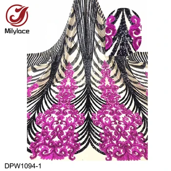 African Sequins Lace Fabric 2019 High Quality Lace French Sequence Tulle Lace Nigerian Lace Fabrics for Wedding DPW1094
African Sequins Lace Fabric 2019 High Quality Lace French Sequence Tulle Lace Nigerian Lace Fabrics for Wedding DPW1094