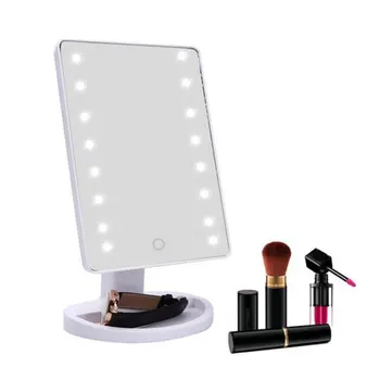 LED Lighted Makeup Mirror With Light Lamp Screen Dimmer Switch Cosmetic Beauty Desktop Stand Makeup Mirror
LED Lighted Makeup Mirror With Light Lamp Screen Dimmer Switch Cosmetic Beauty Desktop Stand Makeup Mirror
