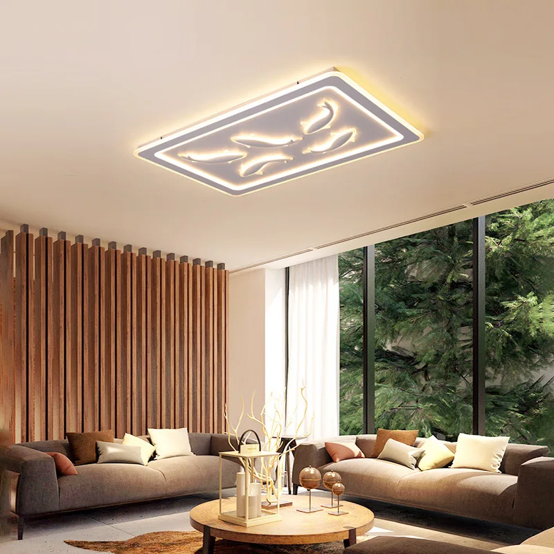 Modern Ceiling Fish Design Acrylic Lamp PVC Led Square Restaurant Ceiling Light Remote Control Led Lights Ceiling Living Room
Modern Ceiling Fish Design Acrylic Lamp PVC Led Square Restaurant Ceiling Light Remote Control Led Lights Ceiling Living Room