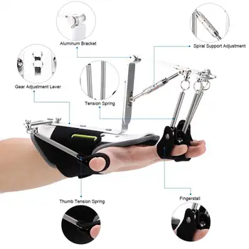 Posture Corrector Adjustable Finger Wrist Orthotics - Finger Brace Splint Support Hand Rehabilitation Training Finger
Posture Corrector Adjustable Finger Wrist Orthotics - Finger Brace Splint Support Hand Rehabilitation Training Finger