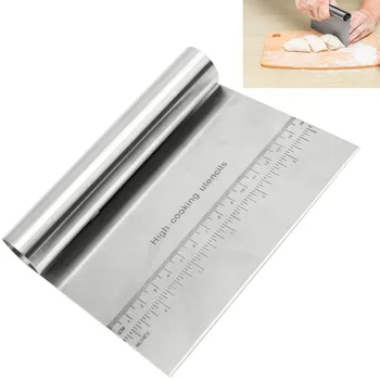 Stainless Steel Dough Cutter Pastry Spatulas Pizza Scraper Fondant Cake Decoration Tools Kitchen Accessories Baking Cutters
Stainless Steel Dough Cutter Pastry Spatulas Pizza Scraper Fondant Cake Decoration Tools Kitchen Accessories Baking Cutters