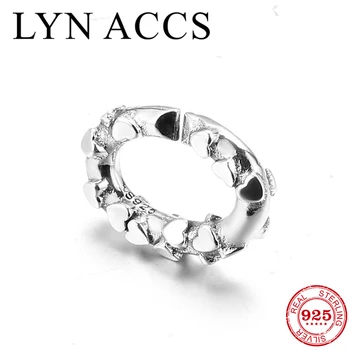 New Arrival 925 sterling silver Hollow Round Heart-shape Charm Clasps for Bracelets Link Chain Buckle Clasps Jewelry Making DIY
New Arrival 925 sterling silver Hollow Round Heart-shape Charm Clasps for Bracelets Link Chain Buckle Clasps Jewelry Making DIY
