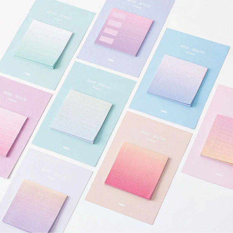 Rainbow Northern Europe Memo Pad Paper Sticky Notes Notepad Stationery Papeleria School Supplies Material Escolar
Rainbow Northern Europe Memo Pad Paper Sticky Notes Notepad Stationery Papeleria School Supplies Material Escolar