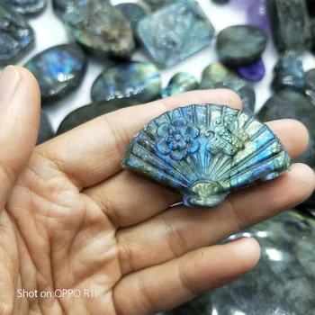 Natural Labradorite Multicolored Fans&Angel baby Carving DecorationsYou will receive the same item as the picture
Natural Labradorite Multicolored Fans&Angel baby Carving DecorationsYou will receive the same item as the picture