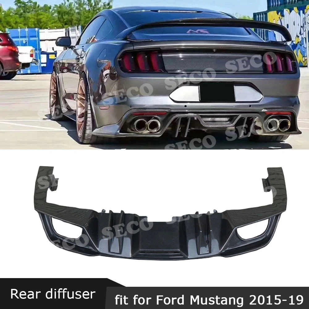 For Ford Mustang 2015 2016 2017 2018 2019 Rear Lip Diffuser Fins Shark Style Skid Plate Car Bumper Guard Four Outlet Car Styling
For Ford Mustang 2015 2016 2017 2018 2019 Rear Lip Diffuser Fins Shark Style Skid Plate Car Bumper Guard Four Outlet Car Styling
