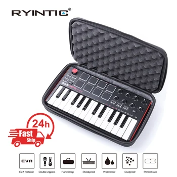 Portable EVA Case for Akai Professional MPK Mini MKII&MPK Mini Play |25-Key Ultra-Portable USB MIDI Drum Pad&Keyboard Controller
Portable EVA Case for Akai Professional MPK Mini MKII&MPK Mini Play |25-Key Ultra-Portable USB MIDI Drum Pad&Keyboard Controller