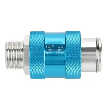 HSV-15 Aluminum /2 Thread Air Pneumatic Control Manual Slide Valve Blue 
HSV-15 Aluminum /2 Thread Air Pneumatic Control Manual Slide Valve Blue