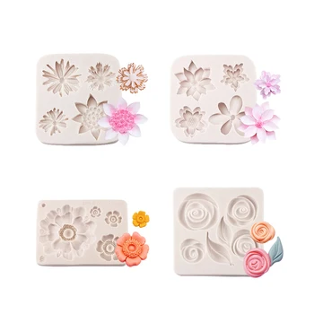 3D Silicone Cake Mould Gerbera Daisy Flower DIY Chocolate Fondant Sugar Craft Baking Decorating Mold 
3D Silicone Cake Mould Gerbera Daisy Flower DIY Chocolate Fondant Sugar Craft Baking Decorating Mold
