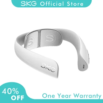 SKG Electric Neck Massager K4 Bluetooth Pulse Relieve Pain Cervical Multi-Control 4 Modes 9 Intensity Heating Hot Compress 76g
SKG Electric Neck Massager K4 Bluetooth Pulse Relieve Pain Cervical Multi-Control 4 Modes 9 Intensity Heating Hot Compress 76g