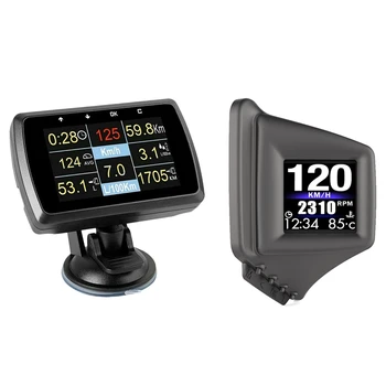 1 Set A501C Smart Car OBD HUD Digital Meter Fault Alarm Display & 1 Set Car HUD Head Up Display OBD2+GPS Speeeter
1 Set A501C Smart Car OBD HUD Digital Meter Fault Alarm Display & 1 Set Car HUD Head Up Display OBD2+GPS Speeeter