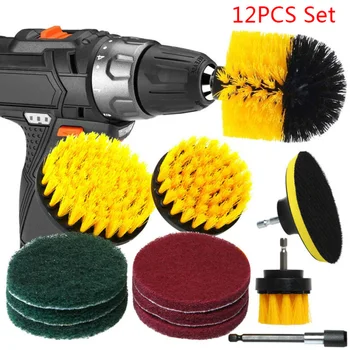 12 Pieces Tile Grout Power Scrubber Cleaning Drill Brush Tub Cleaner Combo Scrub Multipurpose Drill Brush Kit
12 Pieces Tile Grout Power Scrubber Cleaning Drill Brush Tub Cleaner Combo Scrub Multipurpose Drill Brush Kit