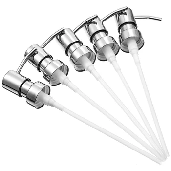 10 Pieces Stainless Steel Replacement Lotion Pump Parts Silver Soap Dispensers with Tubes
10 Pieces Stainless Steel Replacement Lotion Pump Parts Silver Soap Dispensers with Tubes