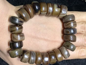 Talisman Treasure Magic Tibetan Old Agate Natural free Shape Wisdom dZi Bead bracelet
Talisman Treasure Magic Tibetan Old Agate Natural free Shape Wisdom dZi Bead bracelet