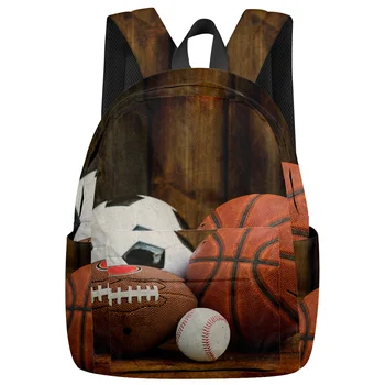 Retro Baseball Football Sports Backpack For Teenage Travel Bags School Bags Backpack Interior Key Chain Holder
Retro Baseball Football Sports Backpack For Teenage Travel Bags School Bags Backpack Interior Key Chain Holder