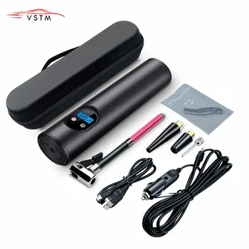 USB 12V 150PSI interface portable air compressor Inflatable pump with LCD display for car bicycles Tires Balls Swimming Rings
USB 12V 150PSI interface portable air compressor Inflatable pump with LCD display for car bicycles Tires Balls Swimming Rings