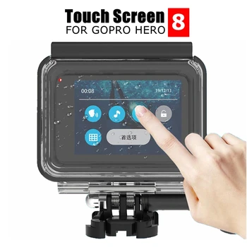 60M For GoPro Hero 8 Waterproof Housing Protective Shell Case+20M Touchscreen Underwater BackCover For GoPro 8 Black Accessories
60M For GoPro Hero 8 Waterproof Housing Protective Shell Case+20M Touchscreen Underwater BackCover For GoPro 8 Black Accessories