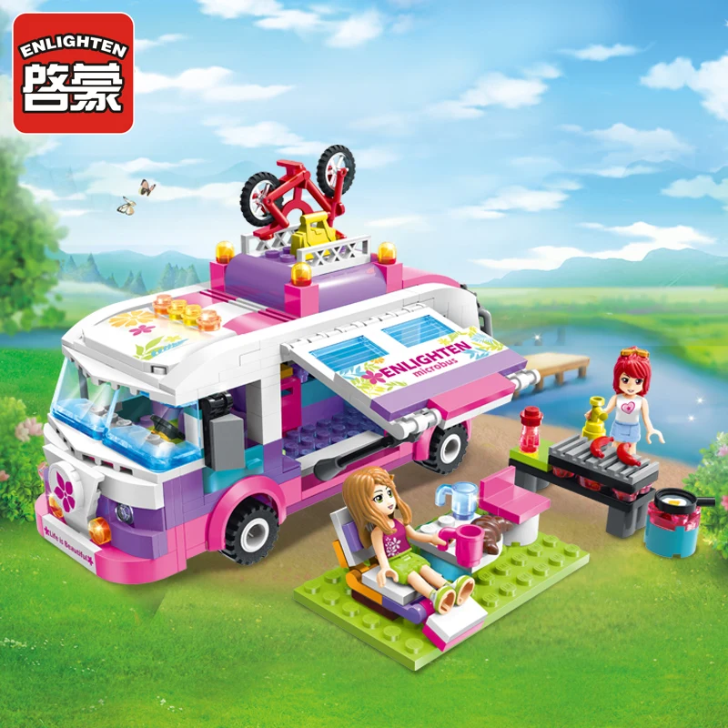 Models Building Toy ENLIGHTEN 2004 City Girls Outing Bus Car 319Pcs Building Blocks Compatible With Legoingly City Bricks Toys
Models Building Toy ENLIGHTEN 2004 City Girls Outing Bus Car 319Pcs Building Blocks Compatible With Legoingly City Bricks Toys