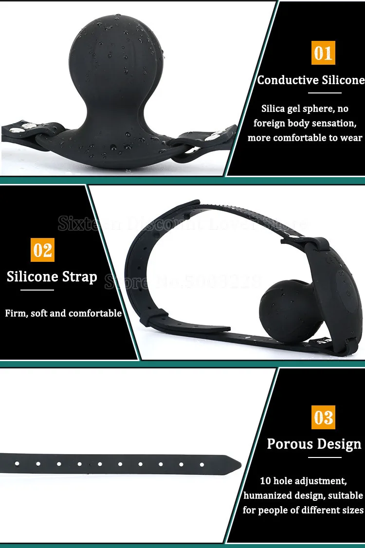 Wireless Remote Control Electric Shock Open Mouth Gag Bondage Slave Ball Gag Erotic Sex Toys For Woman Couples Adult Sex Games Wireless Remote Control Electric Shock Open Mouth Gag Bondage Slave Ball Gag Erotic Sex Toys For Woman Couples Adult Sex Games