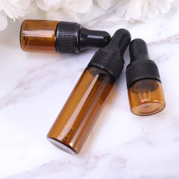 12PC Mini Glass Vial Bottles Dark Brown Dropper Empty Bottle for Essential Oils Chemistry and Perfumes (1ML 2ML 3ML 5ML )
12PC Mini Glass Vial Bottles Dark Brown Dropper Empty Bottle for Essential Oils Chemistry and Perfumes (1ML 2ML 3ML 5ML )