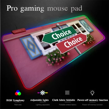 Yuzuoan Programming Mouse Pad Pink Street View Sign LED Colorful Light Illuminated Otaku Player RGB Gaming Mouse Pad Thickening
Yuzuoan Programming Mouse Pad Pink Street View Sign LED Colorful Light Illuminated Otaku Player RGB Gaming Mouse Pad Thickening