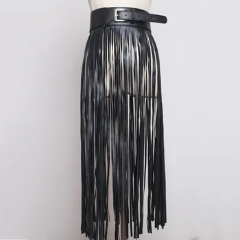 102cm Long Tassel Pu Leather Belt Men Women Unisex Fashion Punk Style Waist Belt 2020 New Spring Clothing Accessories Free Size
102cm Long Tassel Pu Leather Belt Men Women Unisex Fashion Punk Style Waist Belt 2020 New Spring Clothing Accessories Free Size