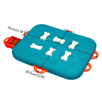 Dog Puzzle Food Dispensing Toy Increases IQ Treat Pet Chew Durable Interactive Brain and Exercise Game Molar Tooth Cleaning
Dog Puzzle Food Dispensing Toy Increases IQ Treat Pet Chew Durable Interactive Brain and Exercise Game Molar Tooth Cleaning