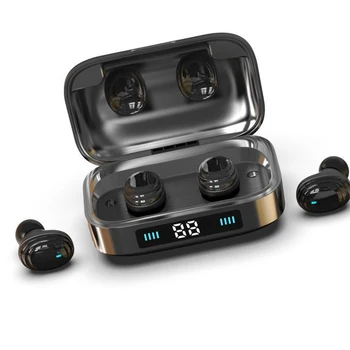 TWS Bluetooth Earphone 5.0 Wireless Bluetooth Earbuds 9D Stereo Music Headset Touch Control LED Display With Charging Box
TWS Bluetooth Earphone 5.0 Wireless Bluetooth Earbuds 9D Stereo Music Headset Touch Control LED Display With Charging Box