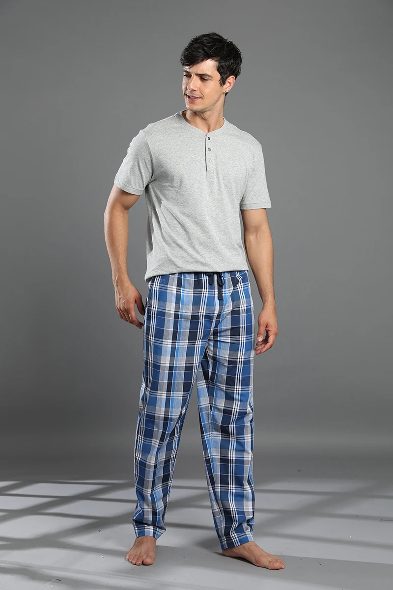 Распродажа пижамы размера плюс 100% хлопок мужские hombre короткий рукав